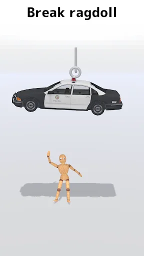 Gameplay screenshot 2 from Ragdoll Break: Let's destroy! - Action game